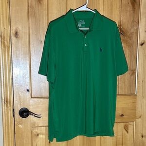 Polo by Ralph Lauren Men's Polo Shirt in Green